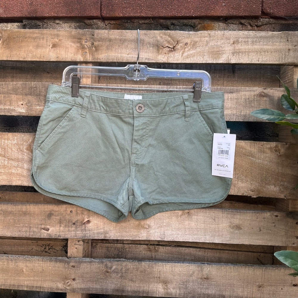 RVCA Sage Green Chino Shorts